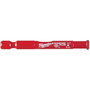 Milwaukee 49-56-0505 1/4" Hex Shank Diamond Abrasive One-Piece Hole Saw Power Drill Bit in Saudi Arabia