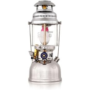 Petromax HK500 Pressurized Lantern, 500 Candlepower with 1 Quart Kerosene Tank for Home or Camping Lighting, Hand Assembled High Pressure 400 Watt Lamp