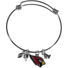 Siskiyou NFL womens Charm Bangle Bracelet