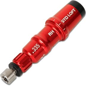 Golf Adapter Sleeve Compatible with Taylormade M3 M4 M5 M6 R15 SLDR, RH .335 TIP RED
