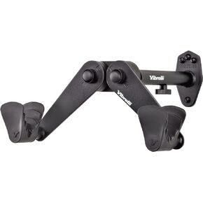 Vibrelli Bike Wall Mount - Horizontal Storage Rack for Hanging Bicycles in Home or Garage - Adjustable Bike Hanger, Holder - Wall Bike Rack Hooks for Bicycles - Mountain, Road, Hybrid