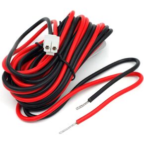KTC-23M DC Cord Power Cable for Kenwood NX700 NX800 NX5700 NX5800 NX5900 NX720 NX820 NX900 NX920 TK868G TK7160 TK8360 TK790 TK890 Hytera PWC06 TM600 610 TM800 810 Mobile Radio