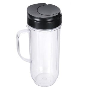 22 Ounce Travel Mug and Lid for Magic Bullet 250W MB1001 Series Juicer Mixer