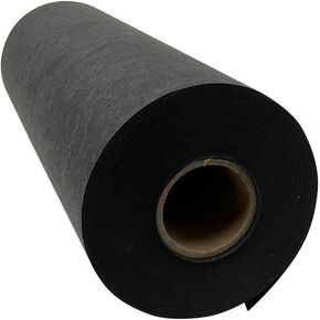 H.B.I. Products Cut Away Embroidery Stabilizer Black 12" x 25 Yard Roll – 2.5 Ounce Black Cutaway