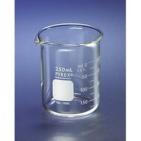 PYREX Griffin Low Form 2000mL Beaker Graduated Ea