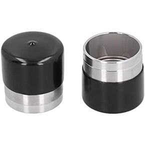 Aramox Bearing Buddy, 2pcs 1.98in Bearing Buddy Protectors Stainless Steel Lubricators Universal for Trailers Boats