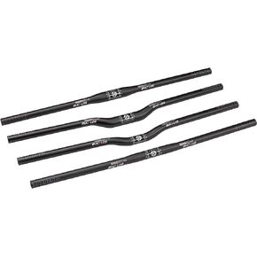 BUCKLOS Carbon Mountain Bike MTB Handlebars 25.4/31.8 mm - Bicycle 660-760mm Flat/Riser Handlebar Lightweight Handle Bars Suitable for Ebike/Fat Bike/DH/XC