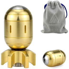 Atomic Bomb Fidget Toys Adults, 3 in 1 Metal Fidget Spinner, Fast Release EDC Clicker, Desk Toy for Office, Table Decor, ADHD Stress Relief, Gifts for Man and Teens (Stainless Steel) in Kuwait