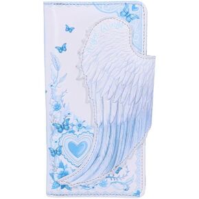 Nemesis Now White Angel Wings Embossed Purse 18.5cm