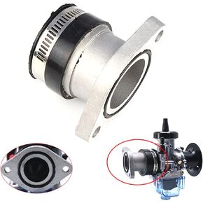 Carburetor Carb Intake Manifold Boot Joint Adapter Carburetor Replacement For Yamaha Wolverine 350 YFM350X 1999-2005 Big Bear 350 4x4 ATV,4KB-13586-01-00