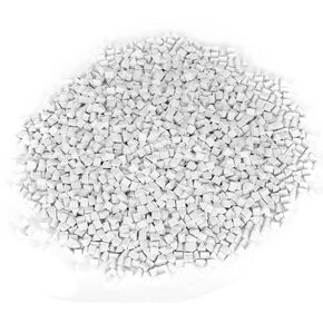 Ceramic Filler Media, Ceramic Media for Rock Tumbling, Triangle Buffing Abrasive Material, Rock Tumbler Ceramic Pellets for Vibration Polishing Grinding Machine 4mm 500g