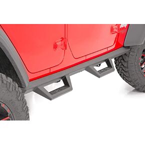 Rough Country XL2 Drop Steps for 2018-2022 Jeep Wrangler JL | 4-Door - 90769A