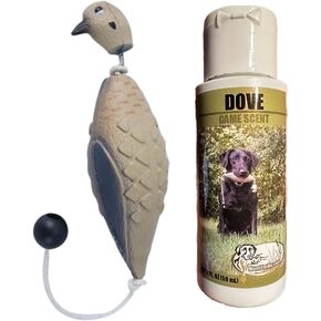 Ultimate Dove Dog Training Scent - Realistic Dove Dummy Included for Effective Bird Dog Training