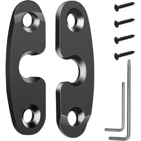 Kaishengyuan Sun Visor Repair Kit Heavy Duty Sun Visor Clips Compatible with Jeep Wrangler JK 2018/ Wrangler 2018-2023/ Gladiator 2020-2023 (2 Pack)
