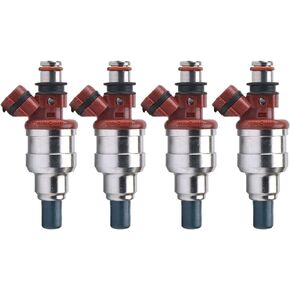 4x Fuel Injectors Replace OE 23250-35040 2325035040 Fits for 1989-1995 4Runner Pickup T100 22RE 2.4L