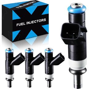 Upgraded FJ1058 Fuel Injectors For:-Jeep Compass Patriot 2007-2017, For:-Dodge Caliber Avenger Journey 2007-20158, For:-Chrysler Sebring 200 2007-2014, 2.0L 2.4L L4 04891577AC (4 PCS)