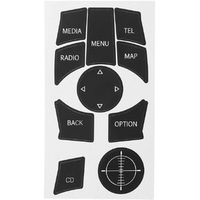 Dash Button Repair Kit for BMW Button Repair Decal Sticker Kit 3 Series F30 F31 F34 E90 E92 E93 5 Series F07 F10 F11 F02 F04 X5 X6 M5 M6
