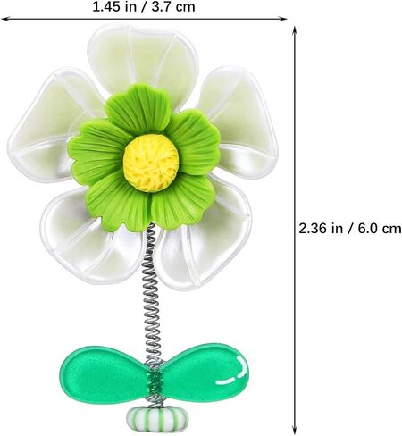 NOLITOY 10 Pcs Product Bouquet Plant bobbleheads Dolls Dash Board Shake Your Head Miniature Flowerpot Small Flower car Decoration Car Dashboard Decorations Accessories Swing in Saudi Arabia