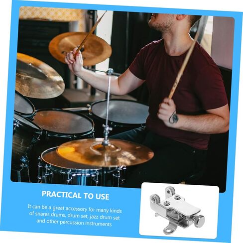 1 Set Drum Tuner Snare Drum Exterior Strainer Drum Strainer Repair Tool Kit Snare Drum Accessories Drum Adjuster Snare Drum Strainer Slick Snare Drum End Drum Kit Metal Supplies in Saudi Arabia