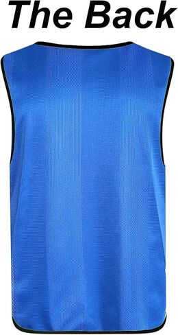 Senston Sports Pinnies 6 Pack Scrimmage Training Vests Jerseys Bibs Adult Youth for Football Soccer Basketball Volleyball in Saudi Arabia