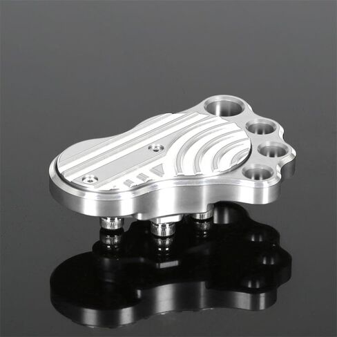 Compatible with Monkey 125 (JB02/03) Super Cub C125 Hunter Cub CT125 CT 125 Grom (JC61/75/92) Dax 125 (JB04) CNC 3D Carving Brake Pedal Big Foot Bolt-on Type (Black) in Saudi Arabia