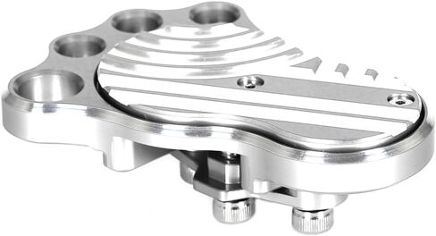 Compatible with Monkey 125 (JB02/03) Super Cub C125 Hunter Cub CT125 CT 125 Grom (JC61/75/92) Dax 125 (JB04) CNC 3D Carving Brake Pedal Big Foot Bolt-on Type (Black) in Saudi Arabia