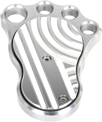 Compatible with Monkey 125 (JB02/03) Super Cub C125 Hunter Cub CT125 CT 125 Grom (JC61/75/92) Dax 125 (JB04) CNC 3D Carving Brake Pedal Big Foot Bolt-on Type (Black) in Saudi Arabia