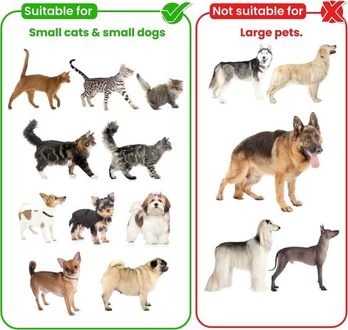 حقيبة حمل الحيوانات الأليفة من Peteeza Furry® للكلاب والقطط، حقيبة حمل للكلاب والقطط الصغيرة، حاملة الكلاب المعتمدة من شركة الطيران للسفر، حقيبة حمل القطط ذات التحميل العلوي، حقيبة سفر ناعمة للحيوانات الأليفة. in Saudi Arabia