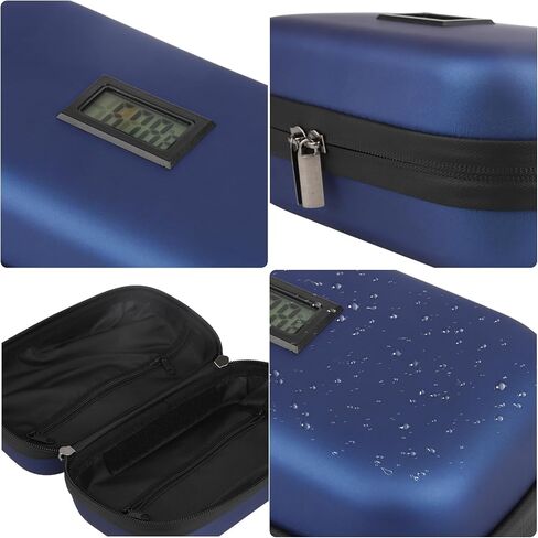 Insulin Cooler Travel Case with 2 Ice Pack, TSA Approved 24h Portable Insulated Refrigerated Diabetics Medicine Carrying Bag with Thermometer Temperature Display Medicine Organizer Bag in Kuwait