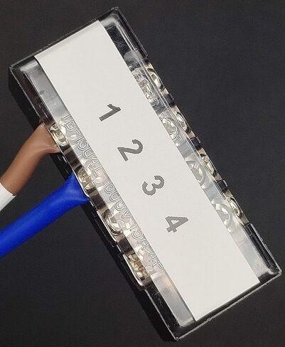 شريط بديل متوافق مع M21-500-499-TB-أسود على أبيض 1/2 بوصة قماش نايلون عالي الالتصاق - طول 16 بوصة - عرض 0.5 بوصة - عبوتان in Kuwait