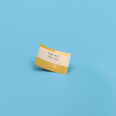 شريط بديل متوافق مع M21-750-427-أسود على أبيض 0.75 بوصة فينيل ذاتي التصفيح - طول 35.56 سم - عرض 0.75 بوصة - عبوتان in Kuwait