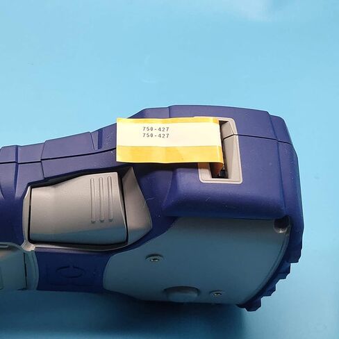 شريط بديل متوافق مع M21-750-427-أسود على أبيض 0.75 بوصة فينيل ذاتي التصفيح - طول 35.56 سم - عرض 0.75 بوصة - عبوتان in Kuwait