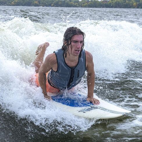 Mens Neoprene Wakesurf Comp Vest - Designed Exclusively for Wake Surfing, but Great for All Other Watersports Activities! in Saudi Arabia