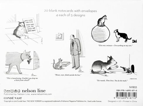 – Cat Cartoons Boxed Notecards in Saudi Arabia