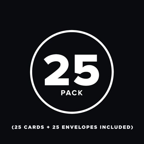 مجموعات Bliss الأزهار بطاقات الشكر، 25 حزمة، 4x6، نمط بوهو، وشملت المظاريف in Kuwait