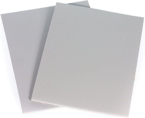 ESSDEE Soft Rubber Grey Carving Blocks - Stamp Making, Block Printing, Print Making Lino Carve - 4" x 6" Inches - Pack of 2 in Saudi Arabia