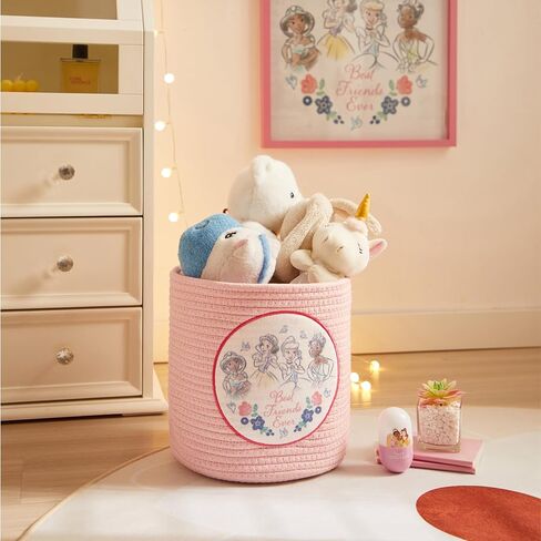 Idea Nuova Disney Winnie the Pooh Figural Rope Storage Organizer Basket, 10" H x 10" W in Saudi Arabia