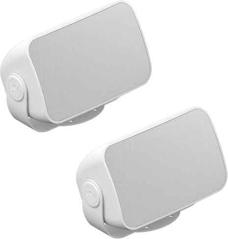 Sonos Outdoor Speakers- Pair of Architectural Speakers by Sonance for Outdoor Listening (Renewed) in Saudi Arabia