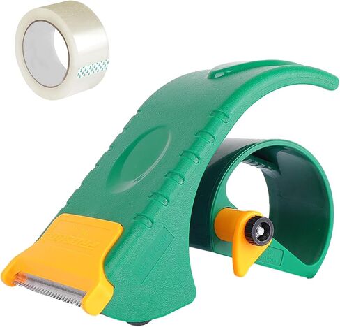 Professional Grade Packing Tape Dispenser,Heavy Duty Shipping Tape Dispenser,Packing Packaging Sealing Cutter,Works with Any Tapes Up to 2 Inches Wide on Standard 3" Cores in Saudi Arabia