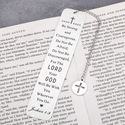 Bible Bookmark Inspirational Faith Gifts for Women Men Christian Christmas Baptism Religious Present for Daughter Son Family First Communion Confirmation Easter Gift for Girls Boys Godchild in Saudi Arabia