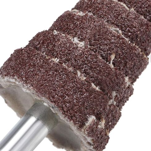 uxcell 25mm Cone Shape Abrasive Flap Wheel 1/4" Shank for Deburring Sanding Polishing 240 Grits 10 Pcs in Saudi Arabia