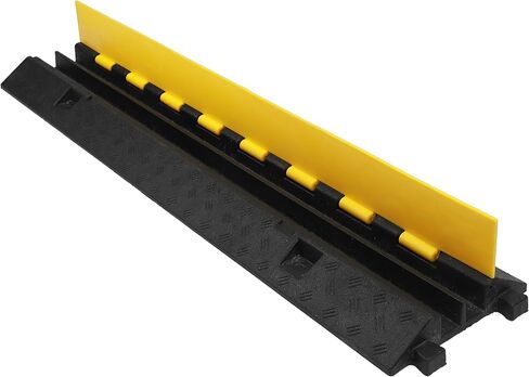 3 حزمة من المطاط كابل منحدر خرطوم كابل حامي منحدر 2 قناة 22000 رطل الحمولة سرعة المرور عثرة الأسلاك خطوط الطاقة تمديد غطاء الحبل للداخلية في الهواء الطلق in Kuwait