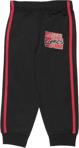 Marvel Comics Avengers and Spider-Man Boys 3-Piece Pants Set, Two Short Sleeve T-Shirts & Jogger Pants 3-Pack Bundle Set in Saudi Arabia