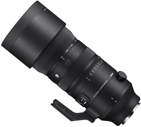 SIGMA 70-200 مم F2.8 DG DN OS Sports for Sony E-Mount - حزمة عدسات تصوير عالية الأداء مع حافظة صلبة للتخزين مقاومة للماء وبرنامج تحرير الصور، بطاقة ذاكرة 64 جيجابايت (4 عناصر) in Kuwait