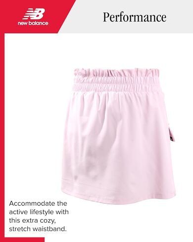 New Balance Girls Skirt Set - 2 Piece Windbreaker Jacket and Woven Skort - Cute Spring Outfit Set for Girls (7-12) in Saudi Arabia