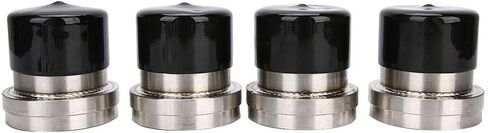 Qiilu 4pcs 2.441in Stainless Steel Trailer Bearing with Protective Buddy Bra Accessory in Saudi Arabia