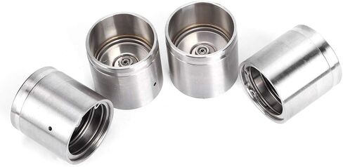 Qiilu 4pcs 2.441in Stainless Steel Trailer Bearing with Protective Buddy Bra Accessory in Saudi Arabia