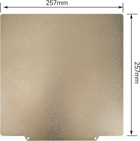 سرير فولاذي مرن بطباعة ثلاثية الأبعاد مزدوج الجوانب مقاس 235 × 235 مم مع أجزاء PEI + طباعة سطحية مغناطيسية لـ Ender 3 Aquila Kobra Neptune 2 Ender 3 S1 Ender 3 V2 in Kuwait
