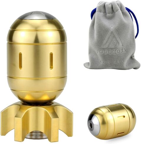 ألعاب القنبلة الذرية، لعبة فيدجيت سبينر المعدنية، لعبة مكتب تنفيذي 3 في 1، أداة النقر EDC، ديكور منزلي منحوت للمكتب، تخفيف التوتر، هدايا للأطفال المراهقين والبالغين (النحاس) in Kuwait