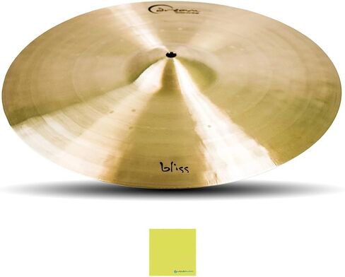 مجموعة Dream Cymbals and Gongs مقاس 16 بوصة Crash Cymbal (BCR16) مع قطعة قماش تلميع سائلة للآلات الصوتية - سلسلة Bliss in Saudi Arabia